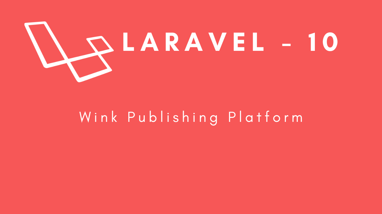 laravel-10-wink-publishing-platform-image